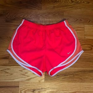 Women’s Nike DRI-FIT Shorts Neon Pink & Orange